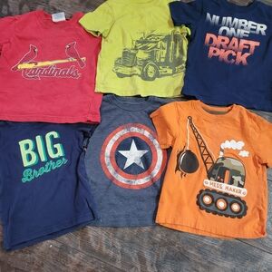 Lot Of 12 Boys Tshirts 2T
